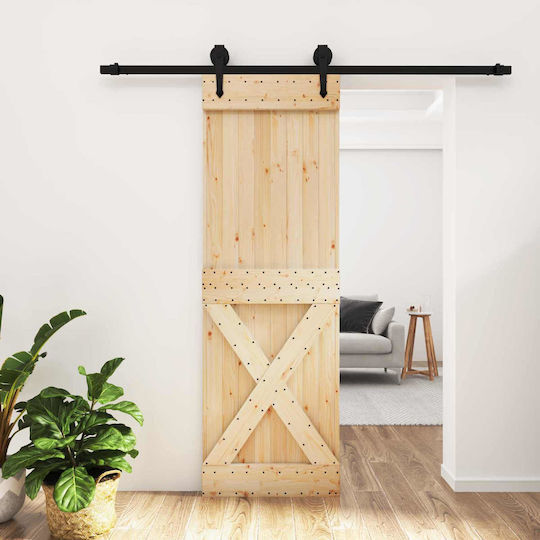 Πόρτα Εσωτερική Συρόμενη Laminate 344516 Ύψους 210cm