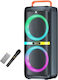 Karaoke Speaker with Wireless Microphone and Lighting Effects ZQS-8289 082895 Black