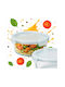 Bimberek Кутия За Храна Стъклена Бяла 950ml