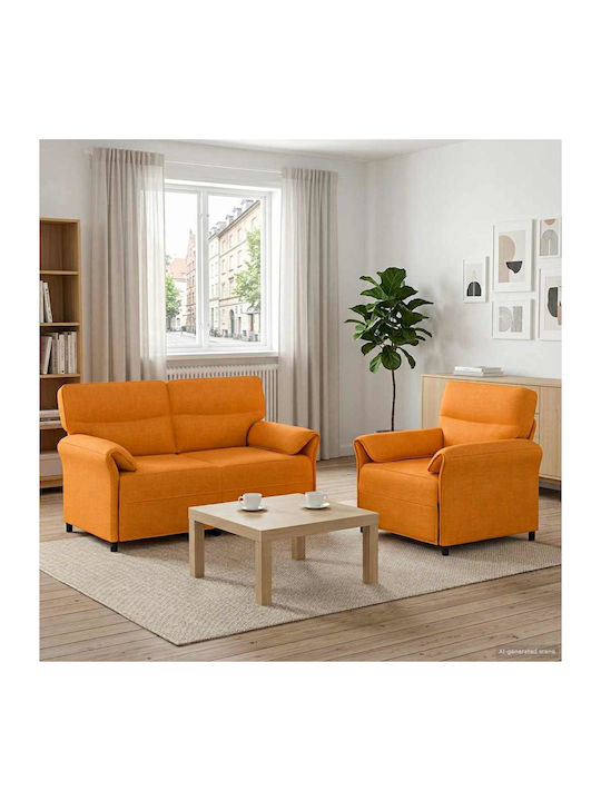 Living Room Furniture Set 2-Seater & Armchair