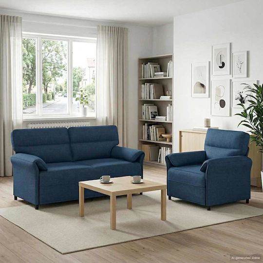 vidaXL Wohnzimmermöbel-Sets 2-Sitzer & Sessel