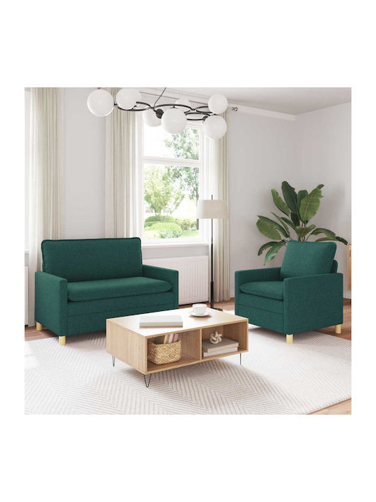vidaXL Wohnzimmermöbel-Set 2-Sitzer & Sessel