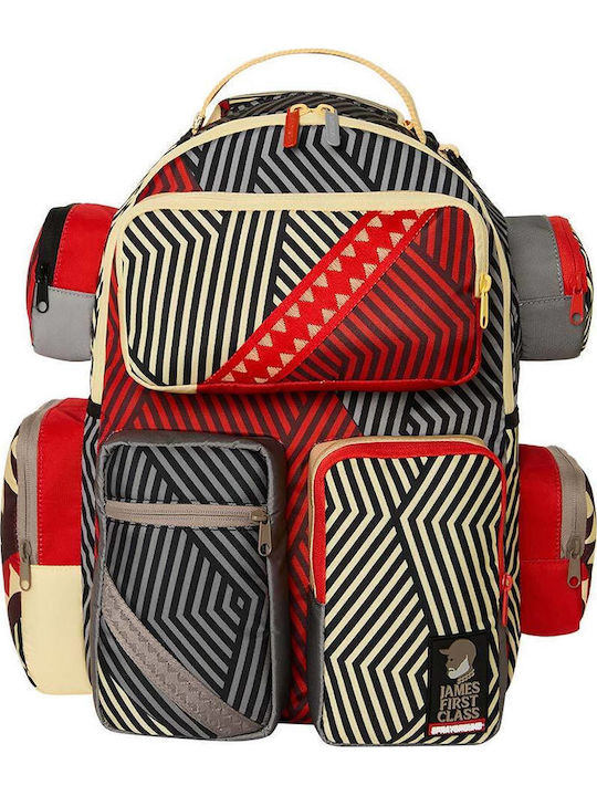 Sprayground Ученическа Раница За Гимназия James First Class Trooper 29 x 15 x 45 см
