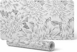 Elegant Decorative Office Rug Floral Leaf Desig...