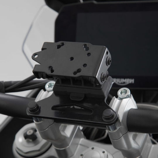 GPS Mount Sw-Motech Quick-Lock on the Handlebar Clamp Triumph Tiger 900 GT Rally Pro