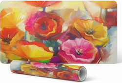 Mouse Pad Gaming Antiderapant Flori Design Abst...