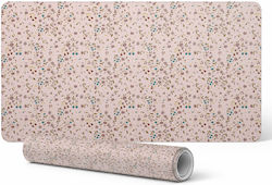 Vinyl Work Protective Desk Pad Thin Flowers 100...