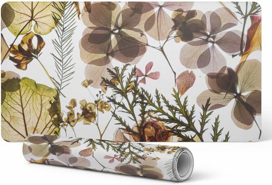 Perna Protectoare Casă Birou Frunze Uscate Flori 100x50 Cm