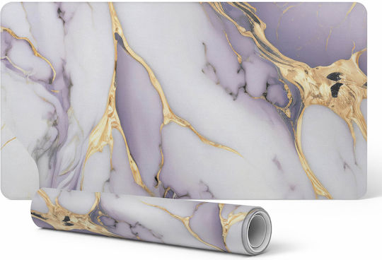 Μπλοκ Γραφείου Marble Waves Πληκτρολόγιο Αξεσουάρ 90x45 Εκ