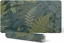 Elegant Decorative Desk Rug Forest Leaves Butte...