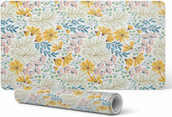 Decorative Desk Rug Laptop Vintage Floral Patte...