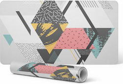 Non-Slip Protective Desk Mat Geometric Triangle...