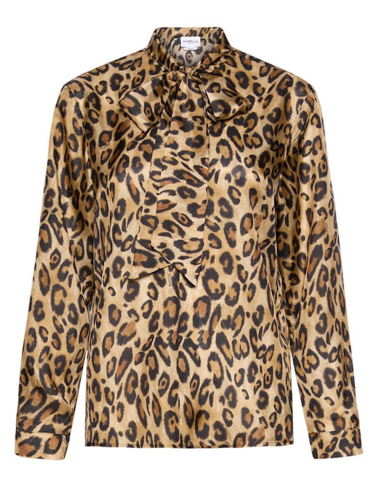 Women's Blouse Animal Print Multicolour