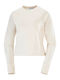 Essential Lightwarm Damen Sport Langärmlige Weiße Bluse