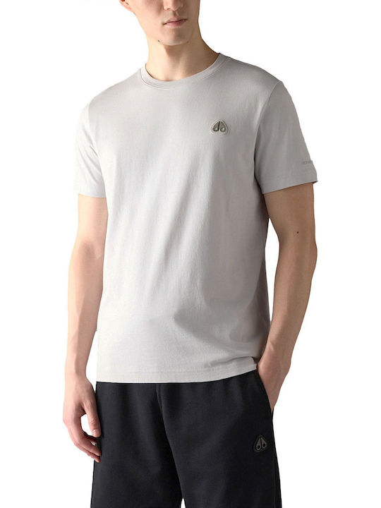 Moose Knuckles T-Shirt Graue Herrenbluse