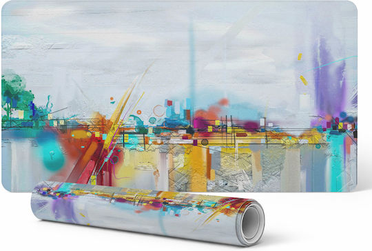 Covoraș Decorativ Antiderapant Din Vinil Peisaj Abstract 120x60 Cm