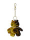 Sprayground Sip Gold Drip Bär Schlüsselanhänger