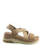 Women's Flat Sandals Beige