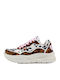 Едни Дамски Платформи Високи Animal Print