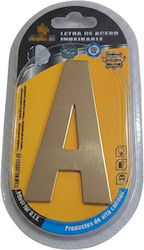 Πινακίδα με Γράμμα Α 12cm 204506