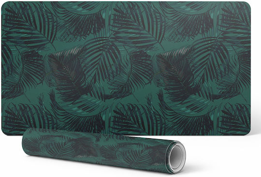 Schreibtischunterlagen Schutz Dekoratives Teppich Tisch Design Blätter Palmen 90x45 cm