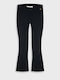 Kinderleggings Lang Schwarz