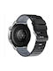 Silicone Strap Hybrid Amazfit Gtr 4 46mm Black Grey