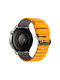 Silicone Strap Hybrid Amazfit Gtr 4 46mm Yellow Grey