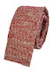 GW Men's Knitted Tie In Red Colour