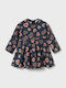 Mädchenkleid Marineblau