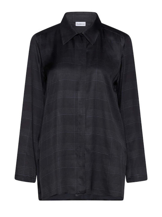 Marella Long Sleeve Women's Shirt Blue