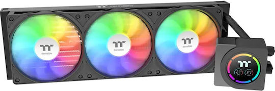Thermaltake CL-W506-PL12SW-A AIO CPU Liquid Cooling with 3 120mm Fans and ARGB Lighting