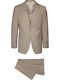 Costum bărbătesc cu croială Regular Bej York Tailors