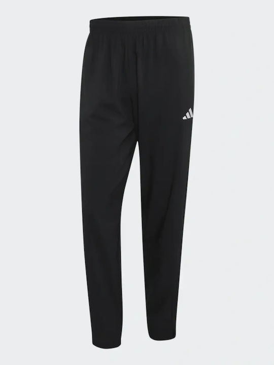 adidas Essentials Jogger Trousers Black White