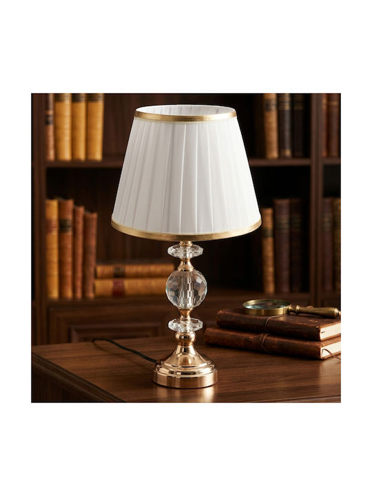Keskor Metal Table Lamp for E27 Socket with Gol...