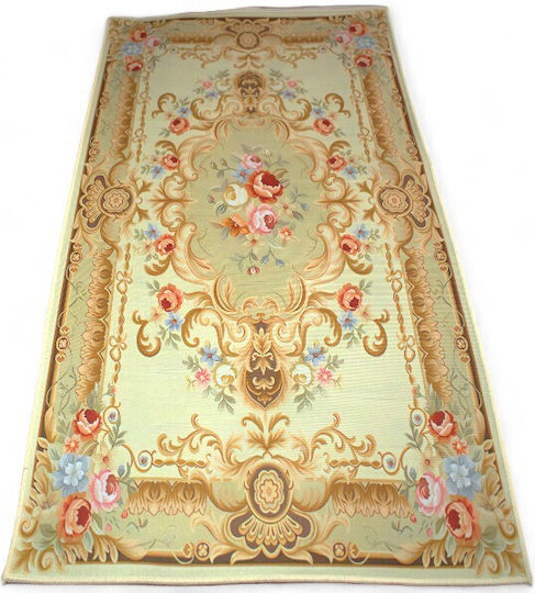 To megalo pazari Tmp3354 Rutschfester Läufer Beige 70x180cm
