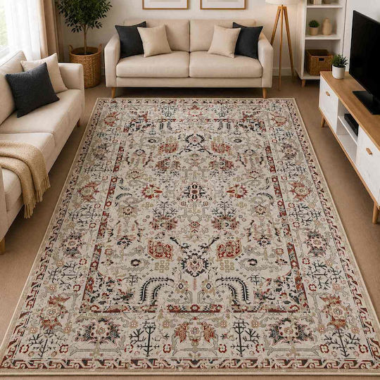 Неплъзгащ Се Килим Правоъгълен Сив 120x180см