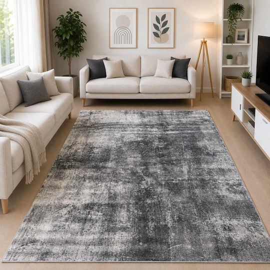 Αντιολισθητικό Χαλί Ορθογώνιο Γκρι 120x180cm