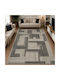 Covor Antiderapant Rectangular Gri 160x220cm