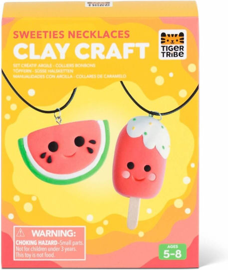 Tiger Tribe Sweeties Necklaces Kids Modelling Clay Set