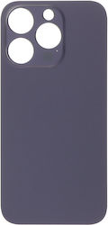 Apple Iphone 14 Pro Battery Back Cover Adhesive Hole Purple Logo Oem