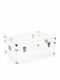 La Vie En Rose Baptism Set with Flowers Subject
