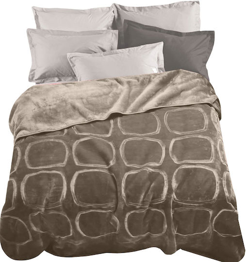 Marwa Piqué Decke Übergröße 220x240cm Beige