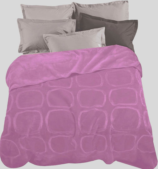 Marwa Pique Double Blanket 220x240cm Rotten Apple