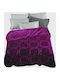Marwa Pique Single Blanket 160x220cm Violet