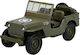 Welly Jeep Αυτοκινητάκι 1:34 Στρατιωτικό