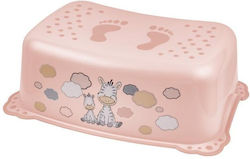 Anti Slip Step Stool Zebra Pink-maltex