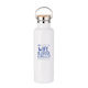 Photoretous Thermosflasche Greece 750ml Bamboo Weiß