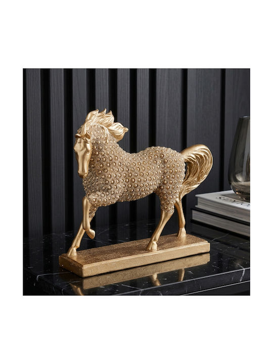 Keskor Decorative Polyresin Horse 25x6x22cm