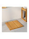 vidaXL Non-Slip Bath Mat Wooden Square 42025255 Brown 50x50cm 2pcs